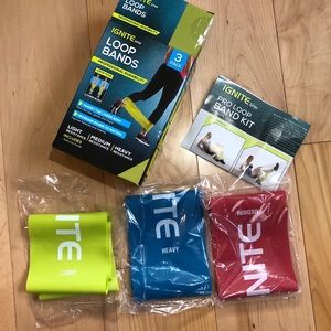 NIB Exercise Bands Light/Medium/Heavy Resistance
